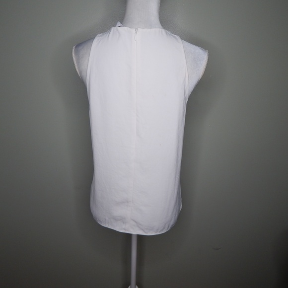 everlane women sleeveless shirt sz 6 white - Picture 5 of 5
